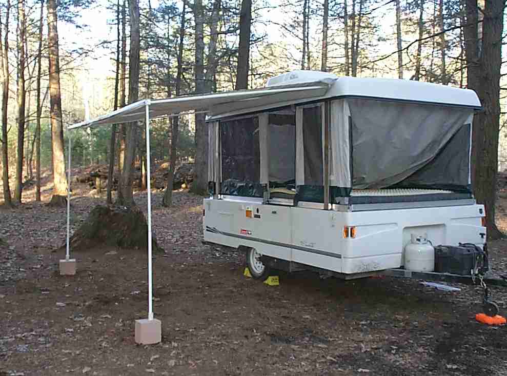 Coleman Pop Up Tent Parts & DIY Pop-Up C&er Awning | Trails.com