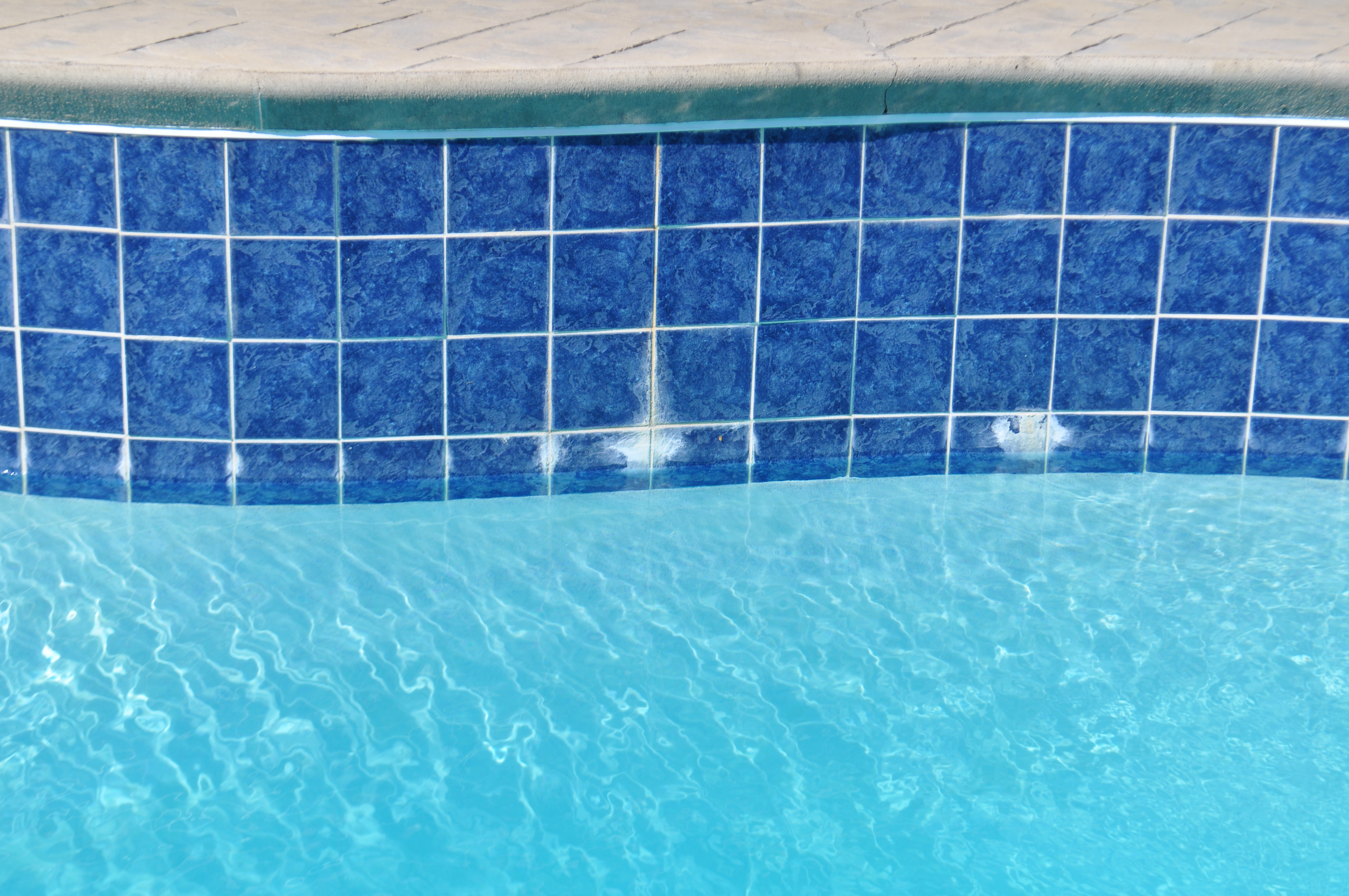 Grout Efflorescence In Several Areas, Grout For Swimming Pool Tiles
